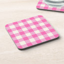 Search for plaid coasters Gingham