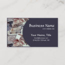 Search for money business cards Investment