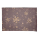 Search for snowflake pattern pillowcases Winter
