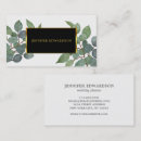 Search for eucalyptus business cards Professional