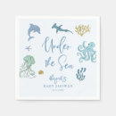 Search for under the sea baby shower napkins Summer