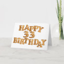 Search for thirty three birthday cards Funny