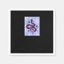 Search for snake napkins Black
