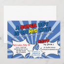 Search for superman comics invitations Red