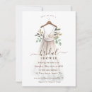 Search for bridal gown invitations Greenery