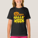 Search for happy halloween kids tshirts Jack o lantern