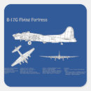 Search for b 17 flying fortress stickers Aeroplane