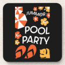 Search for pool coasters Adult pool party