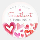 Search for sweetheart birthday stickers For kids