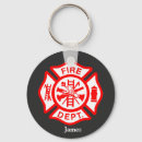 Search for fire logo key rings Fireman