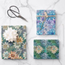 Search for green and white wrapping paper Feminine