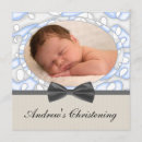 Search for boys brown christening invitations Blue