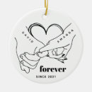 Search for valentines day christmas tree decorations Mr and mrs