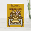 Search for car retirement cards Retired