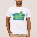 Search for green frog tshirts Lily pad