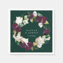 Search for plum wedding napkins Boho