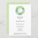 Search for succulent christening invitations Cross