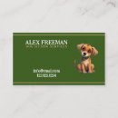 Search for dog business cards Cartoon