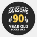 Search for milestones stickers 90 years