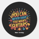 Search for funny music stickers Guitars