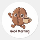 Search for coffee lover stickers Good morning