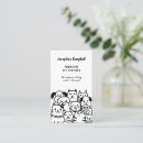 Search for pet business cards Dog grooming business