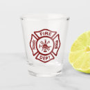 Search for firefighter shot glasses Fireman