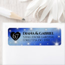 Search for confetti stars return address labels Elegant