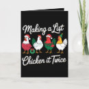 Search for rooster christmas cards Santa