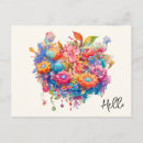 Search for floral fun postcards Summer