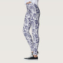 Search for blue paisley leggings White