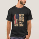 Search for bacon gun tshirts Guns