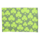 Search for shamrock pillowcases Irish