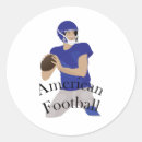 Search for american football stickers Quarterback
