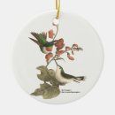 Search for ruby red round christmas tree decorations Bird