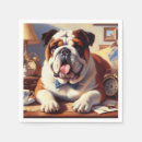 Search for english bulldog napkins Puppy