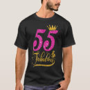 Search for 55 and fabulous tshirts 55th