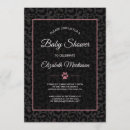 Search for pink leopard baby shower invitations Safari