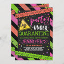 Search for quarantine birthday invitations Social distancing