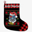 Search for t rex christmas stockings Santa
