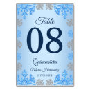 Search for snowflake table cards Blue
