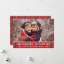 Search for green plaid christmas cards Classic