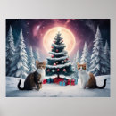 Search for christmas posters Kitten