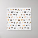 Search for doodling canvas prints Cat