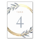 Search for gold foil table cards Watercolor