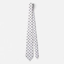 Search for black and white polka dot ties Polkadots