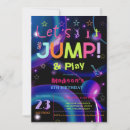 Search for trampoline birthday invitations Indoor trampoline park