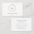 Search for script standard business cards Trendy