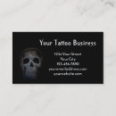 Search for goth business cards Tattoo artist