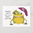 Search for funny frog christmas cards Froggy
